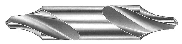 Centreerboor met Radius DIN333R HSS 6.30X2.00mm