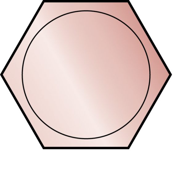 Zeskante Duwbroots 3/8 - Afbeelding 2