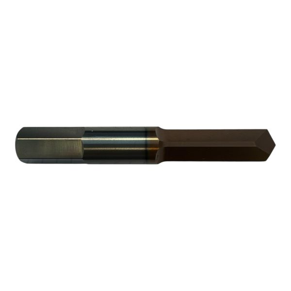 Set 5 volhardmetaal boren om gebroken tap M3 - M4 - M5 - M6 - M8 uit te boren