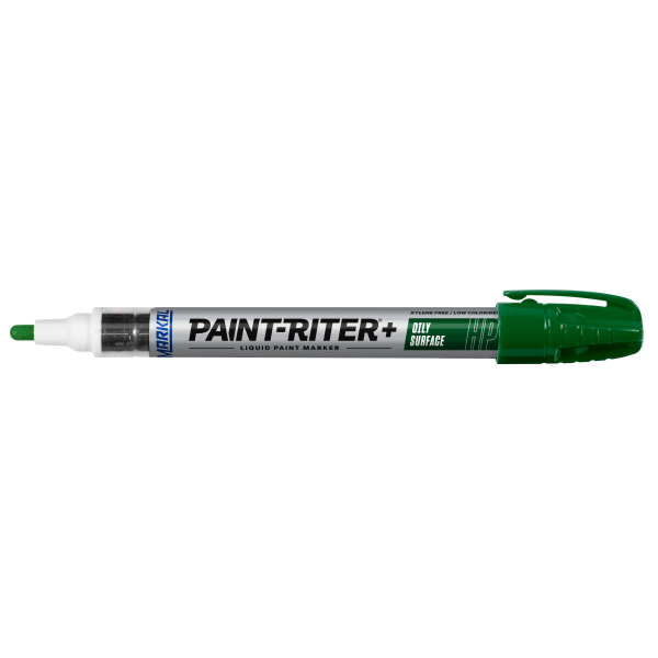 Groene Permanent ink marker Pro-Line HP voor vettige en geöliede oppervlakken