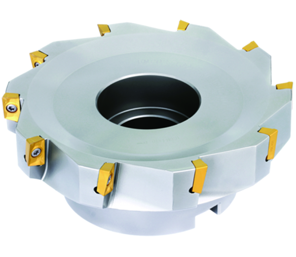 Hoek & vlakfrezen 90° dia 63mm met verwisselbare plaatjes volhardmetaal APKT16